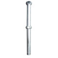 Industry Used Ball Joint Handrail Stanchions Connect to Steel Grating